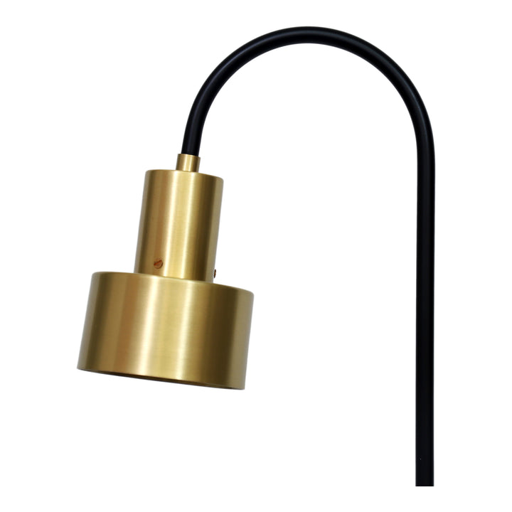 Sophisticated Iron-Brass Reading Light