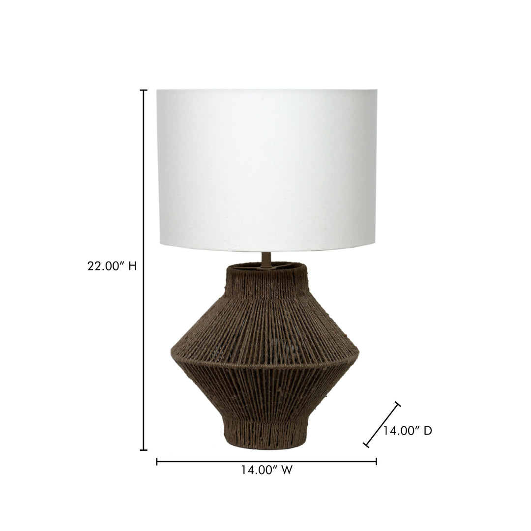 Seaside Jute & Cotton Table Light