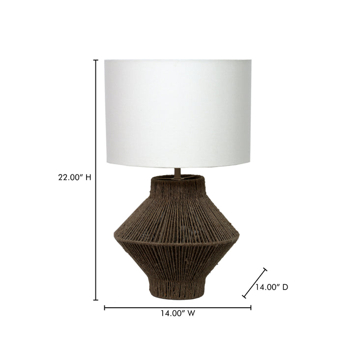 Seaside Jute & Cotton Table Light