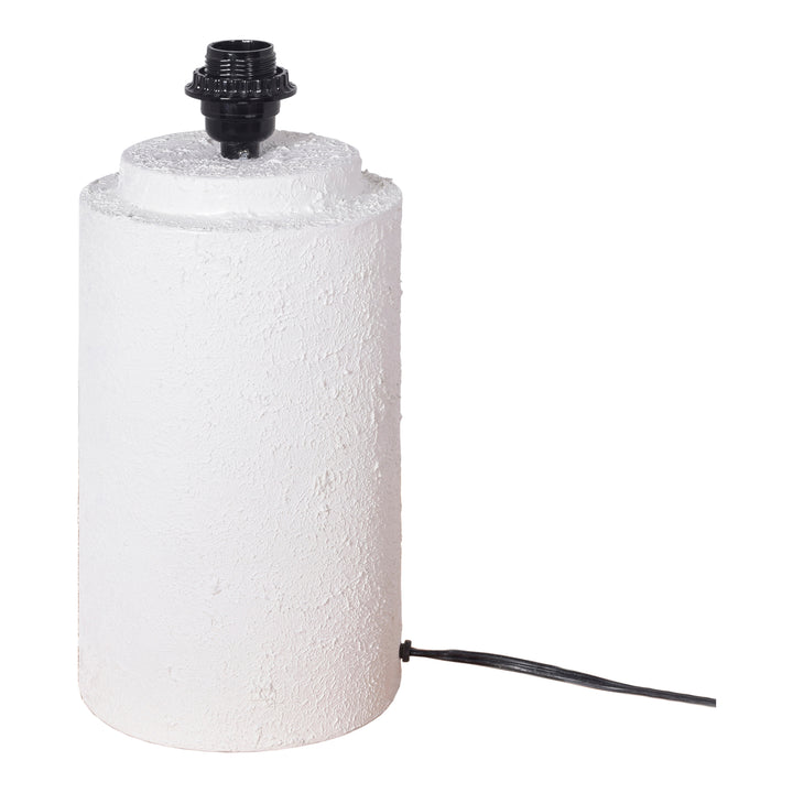 Earthbound Illumination: Woven Iron Table Lamp