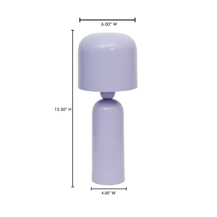 Modern Iron Minimalist Gloss Table Lamp