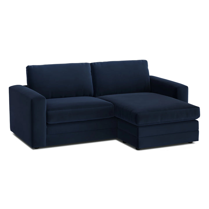 Riley Velvet Reversible Storage Right Sectional