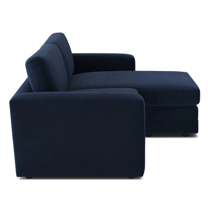 Riley Velvet Reversible Storage Right Sectional