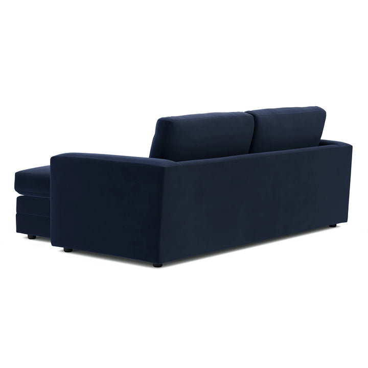 Riley Velvet Reversible Storage Right Sectional