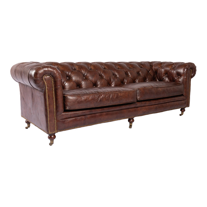 Timeless Chesterfield Luxe Lounger