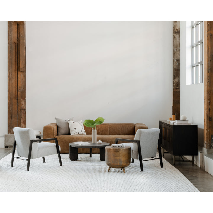 Urban Escape Top-Grain Leather Lounge Set