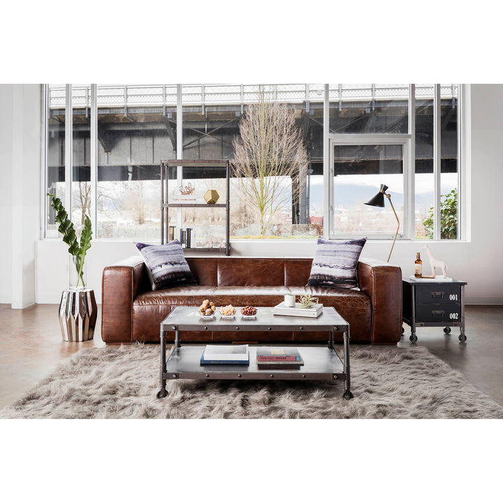 Urban Escape Top-Grain Leather Lounge Set