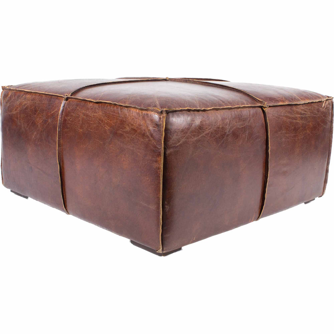 Timeless Leather Multifunctional Lounge Companion