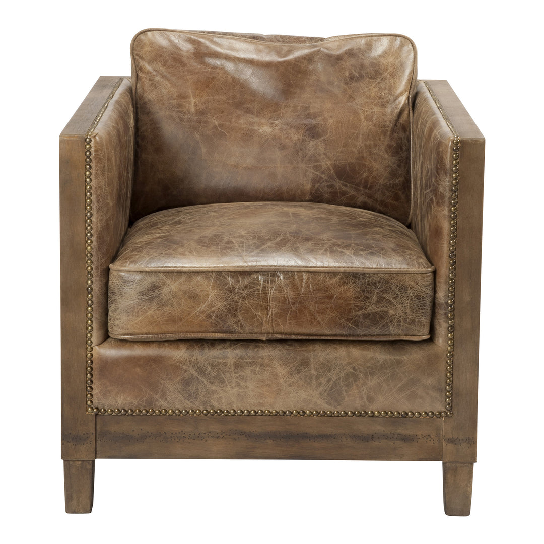 Industrial Revival Upholstered Chair