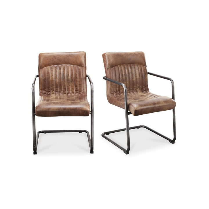 Rustic-Industrial Duo Dining Chairs