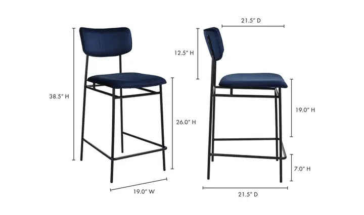 Mariner Counter Stool - Blue