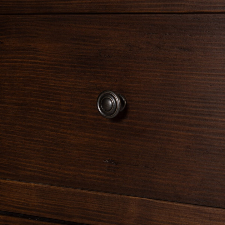 Agnes Dark Wood Media Console