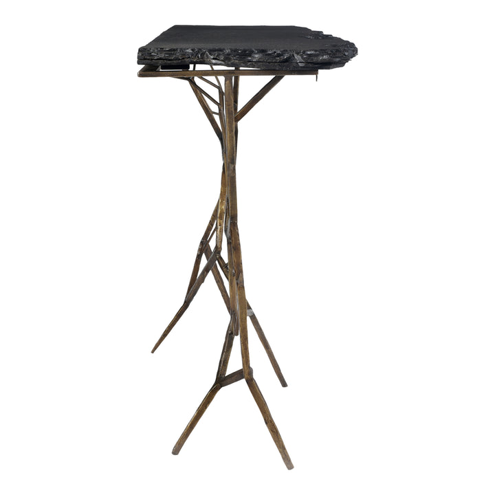 Rugged Timeless Slate Accent Table