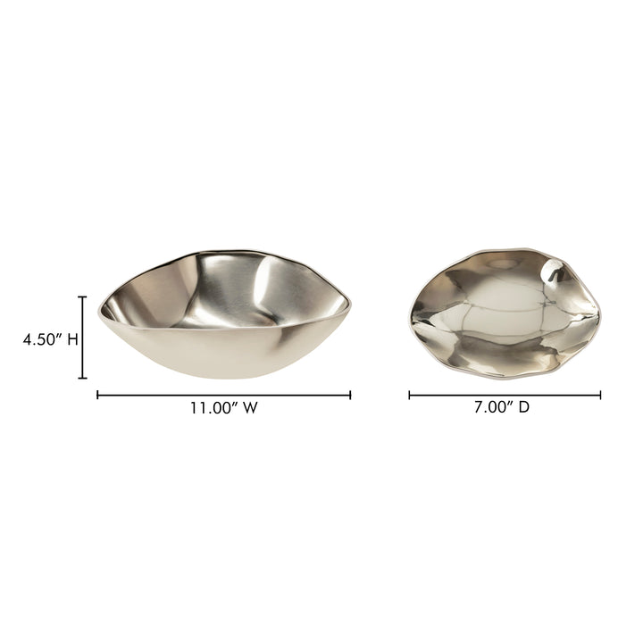 Silverstream Modern Aluminum Bowl