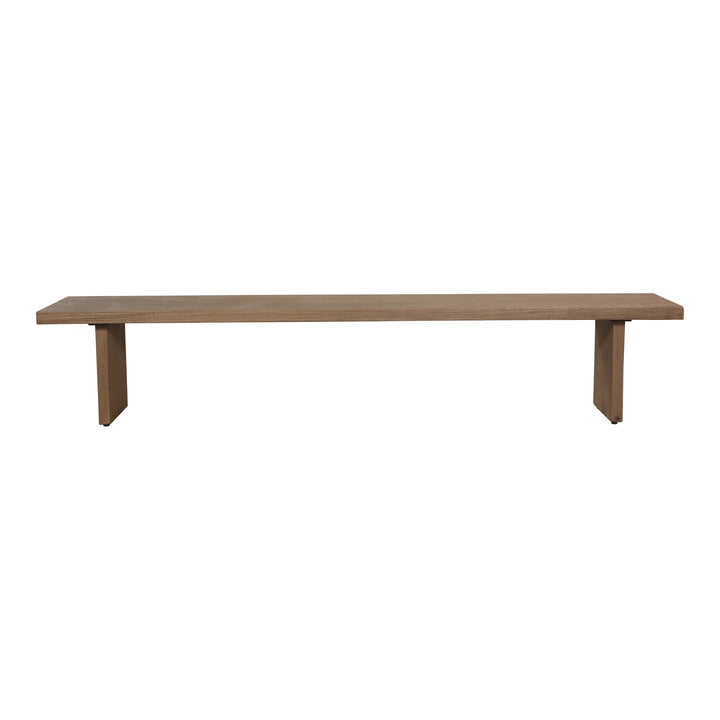 Modern Minimalist Solid Oak Dining Bench
