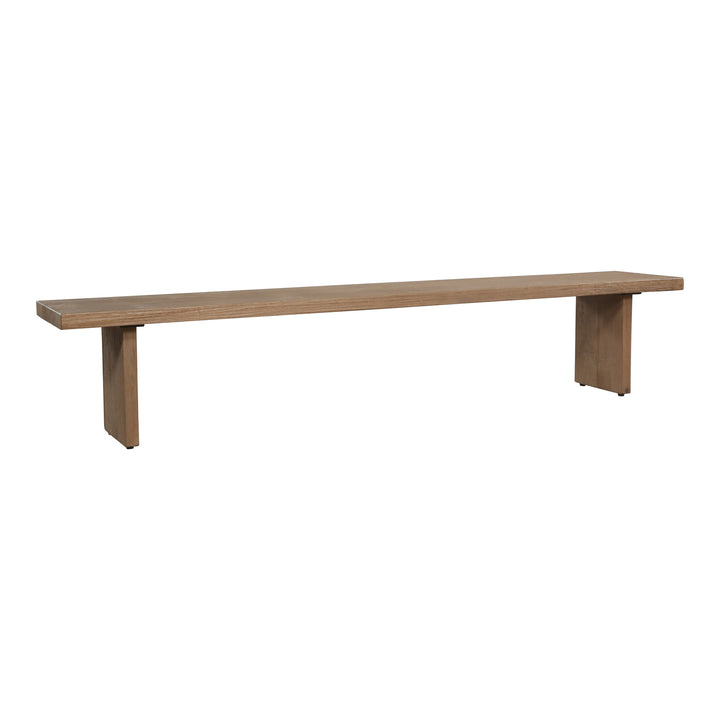 Modern Minimalist Solid Oak Dining Bench