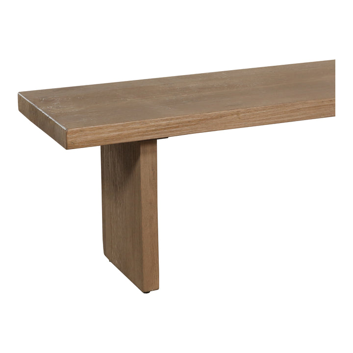 Modern Minimalist Solid Oak Dining Bench