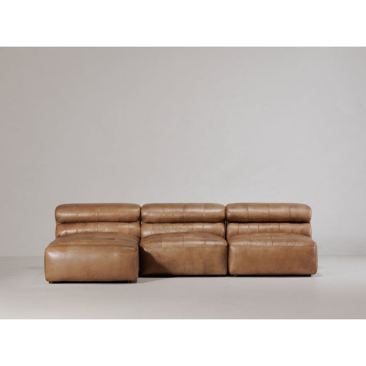 Timeless Luxury Leather Modular Sofa Set