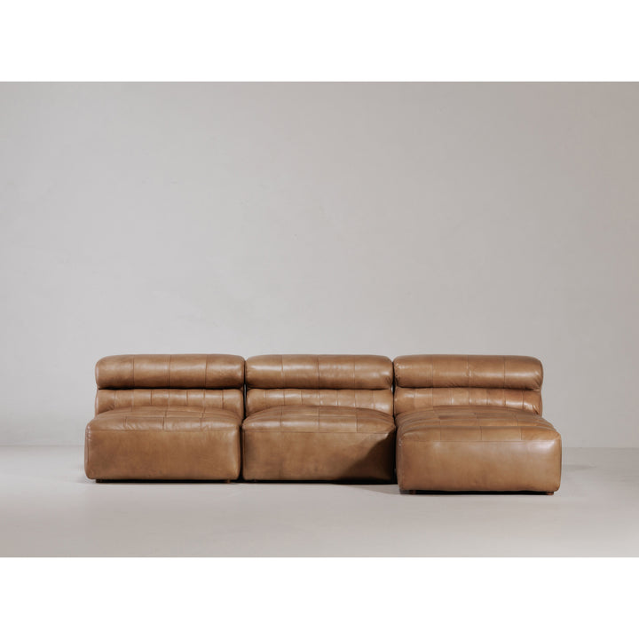 Timeless Luxury Leather Modular Sofa Set