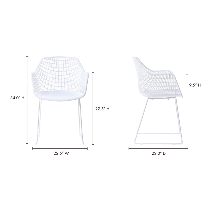Breezy Outdoor Duo Chairs - Set Of Two