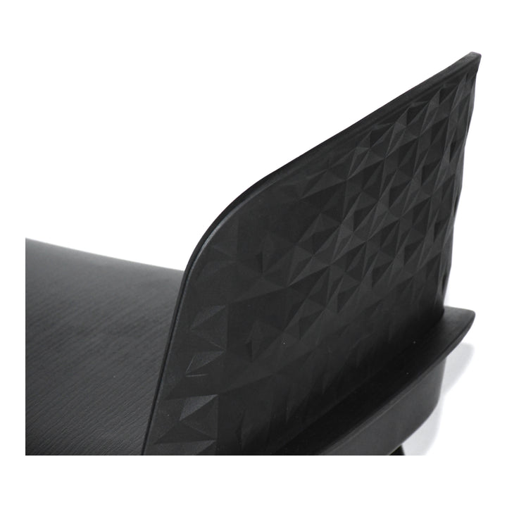 Modern Dual Bar Stools - Tapered Legs with Footrest