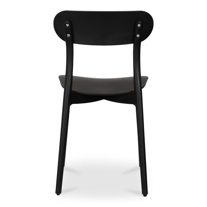 Breezy Modern Duo: Durable Outdoor Dining Chairs
