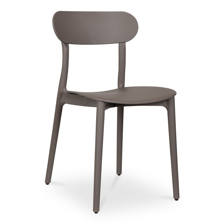 Breezy Modern Duo: Durable Outdoor Dining Chairs