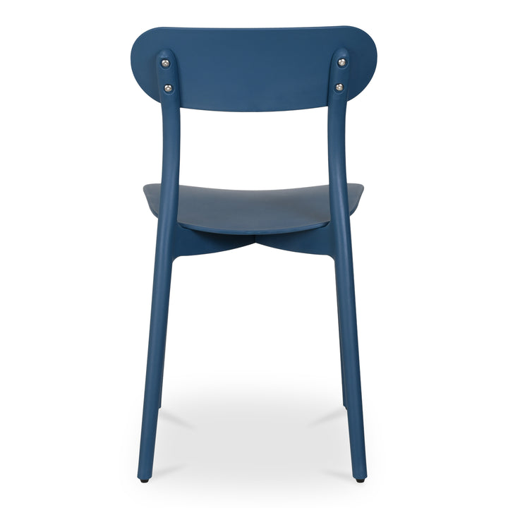 Breezy Modern Duo: Durable Outdoor Dining Chairs