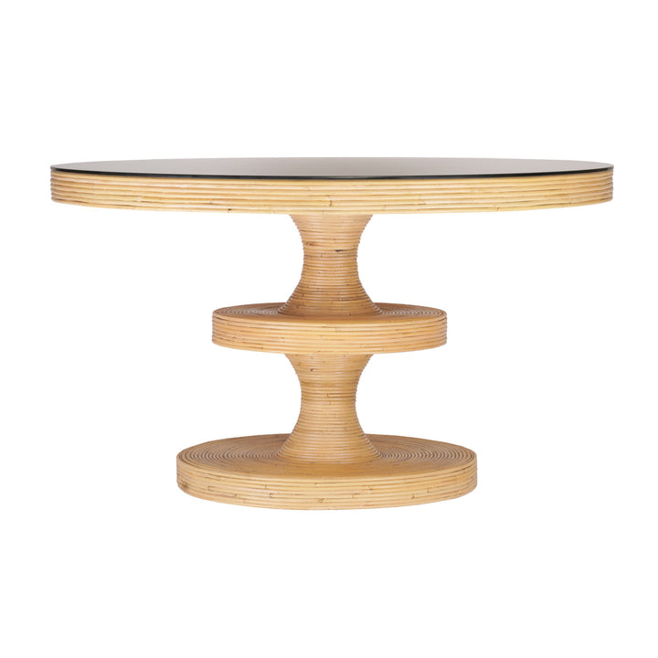 Nia Natural Rattan Round Dining Table