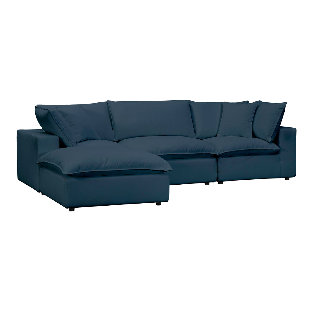 Lica Modular 4 Piece Sectional - Navy