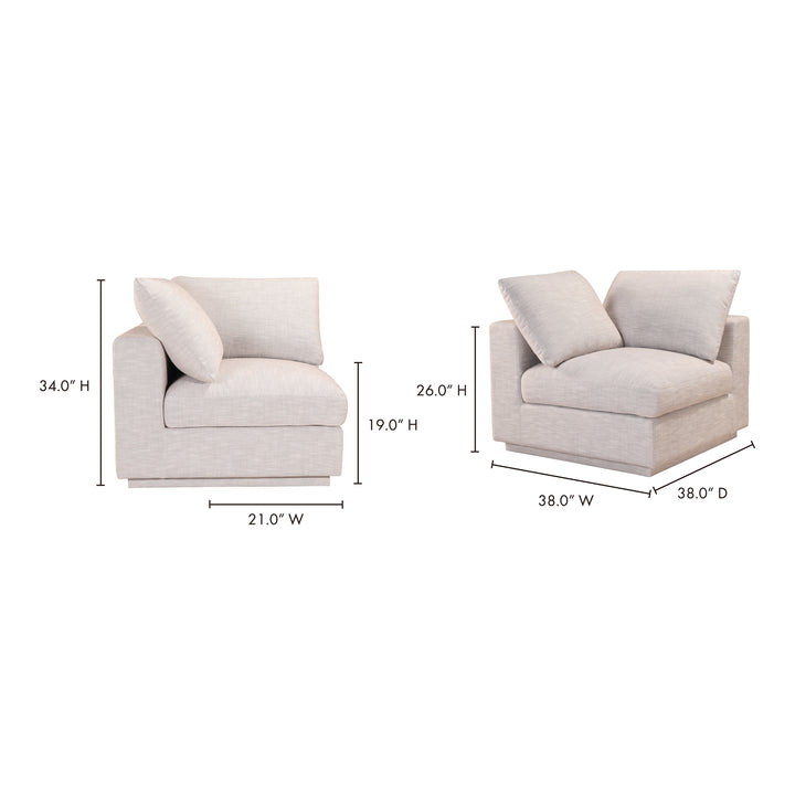 Breezy Coastal Linen Chair