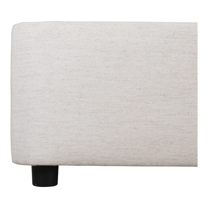 Dreamy Pinewood Linen Blend Bed