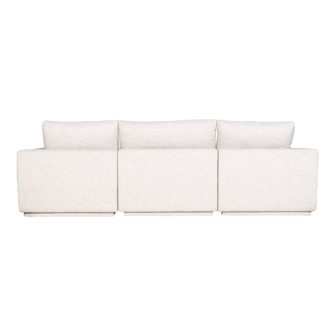 Modular Lounge Haven: Customizable Luxury Linen Modular Sectional