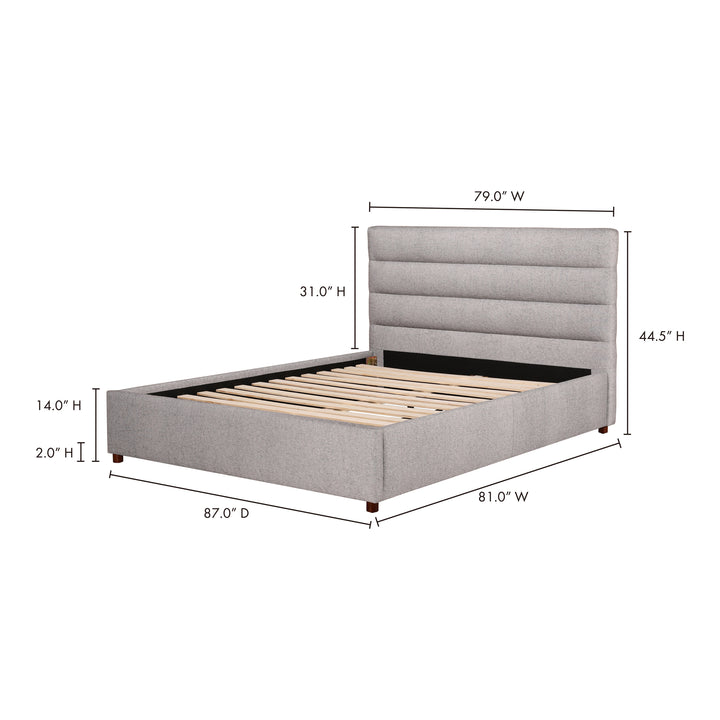 Restful Retreat Upholstered Platform Bed