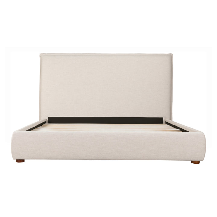 Tranquil Rest Linen Blend Tall Headboard Bed
