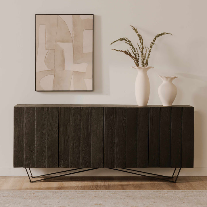 Mystic Mango Wood Hidden Door Sideboard