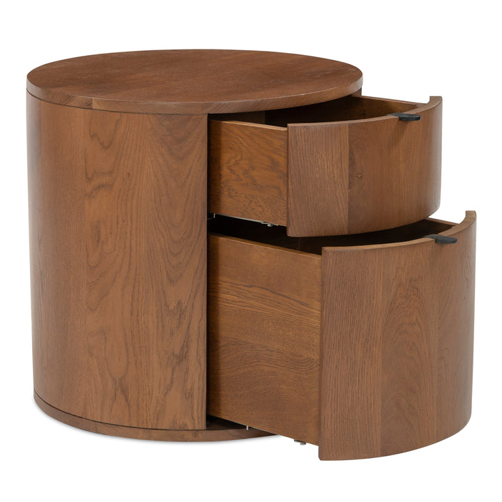 Tehn Two Drawer Nightstand