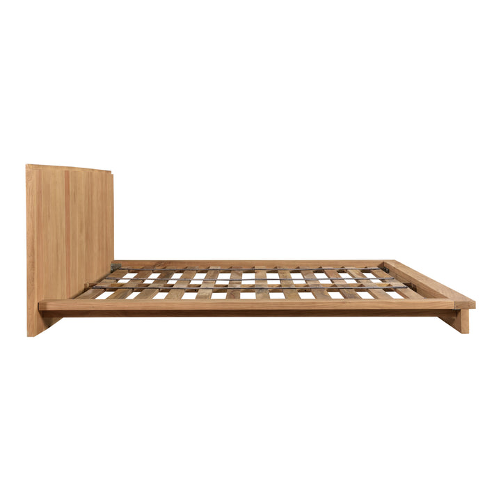 Rustic Solid Oak Expansive Headboard Bed