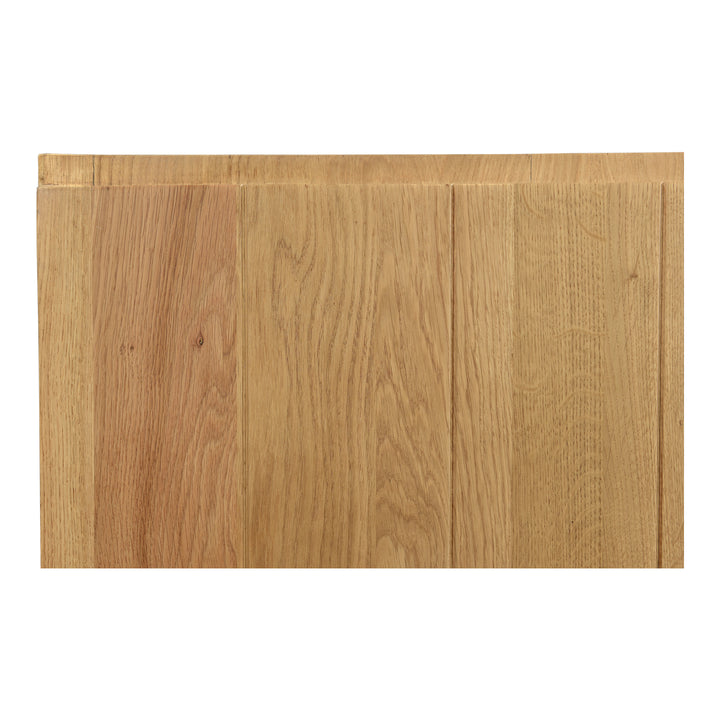 Rustic Solid Oak Expansive Headboard Bed