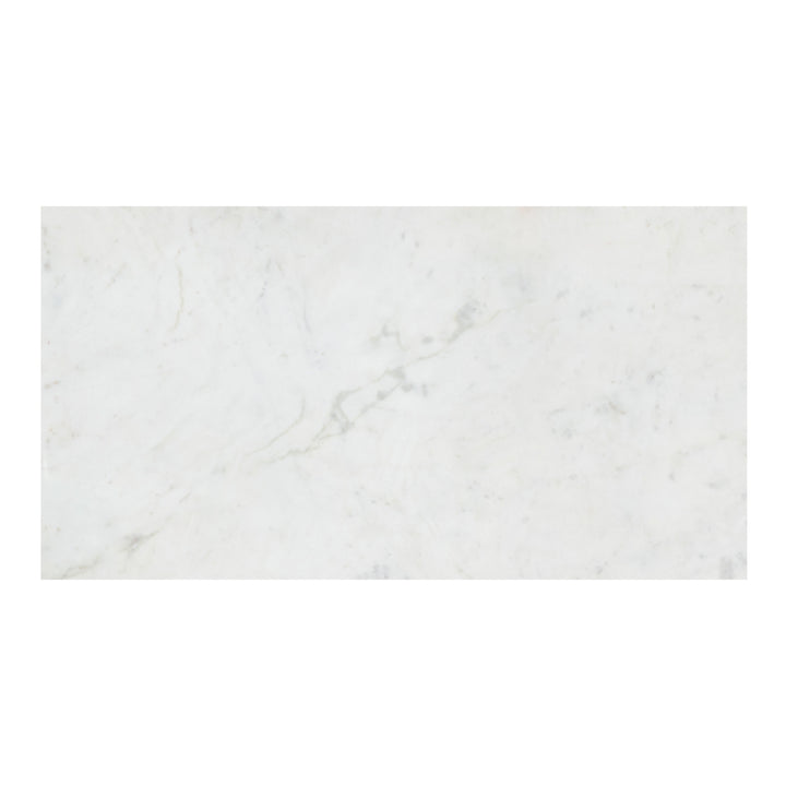 Provence-Inspired Marble Top Nightstand