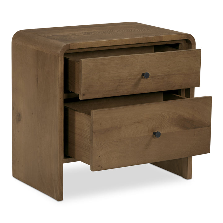Elegant Waterfall Nightstand
