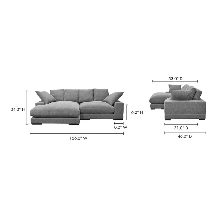 Dive Sectional - Dark Grey