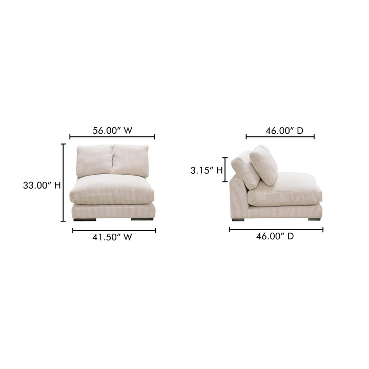 Relax Settee with Adjustable Chaise