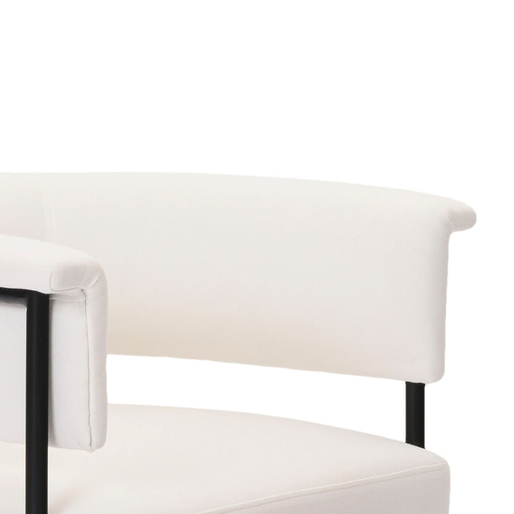 Rolte Performance Linen Dining Chair - Cream