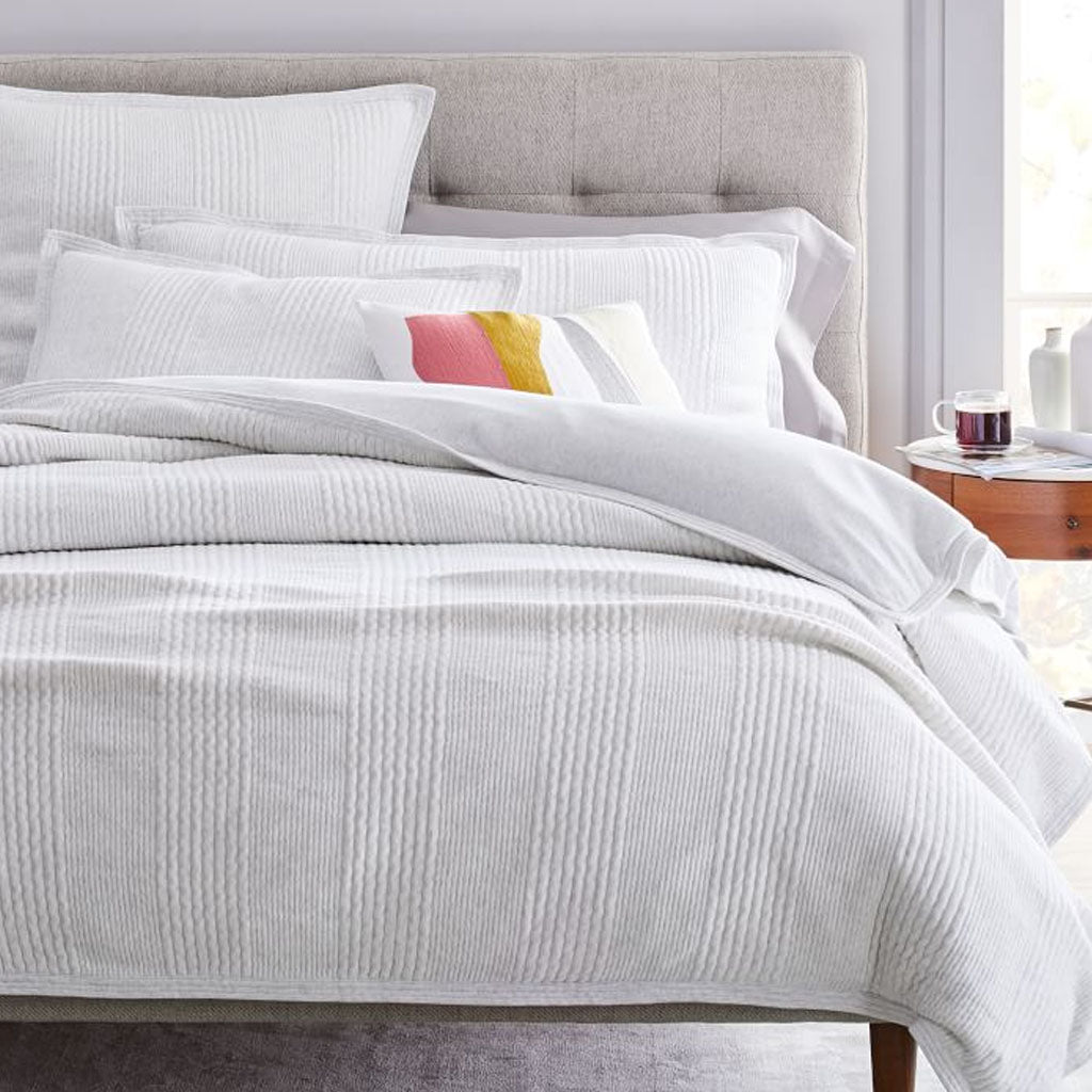 Cotton Cloud Jersey Duvet Cover Queen