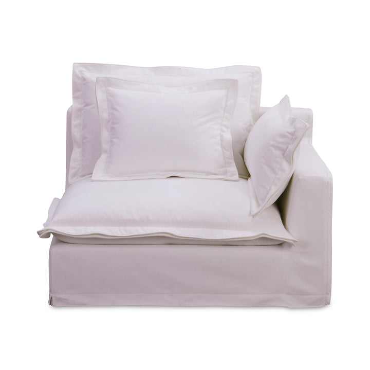 Timeless Right Arm Lounger with LiveSmart Performance Fabric