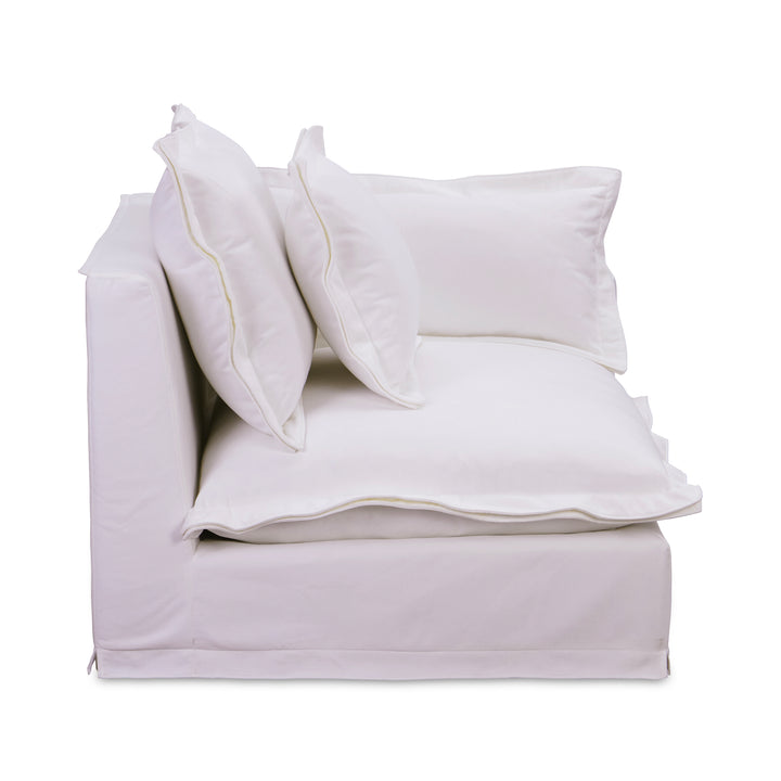 Timeless Right Arm Lounger with LiveSmart Performance Fabric