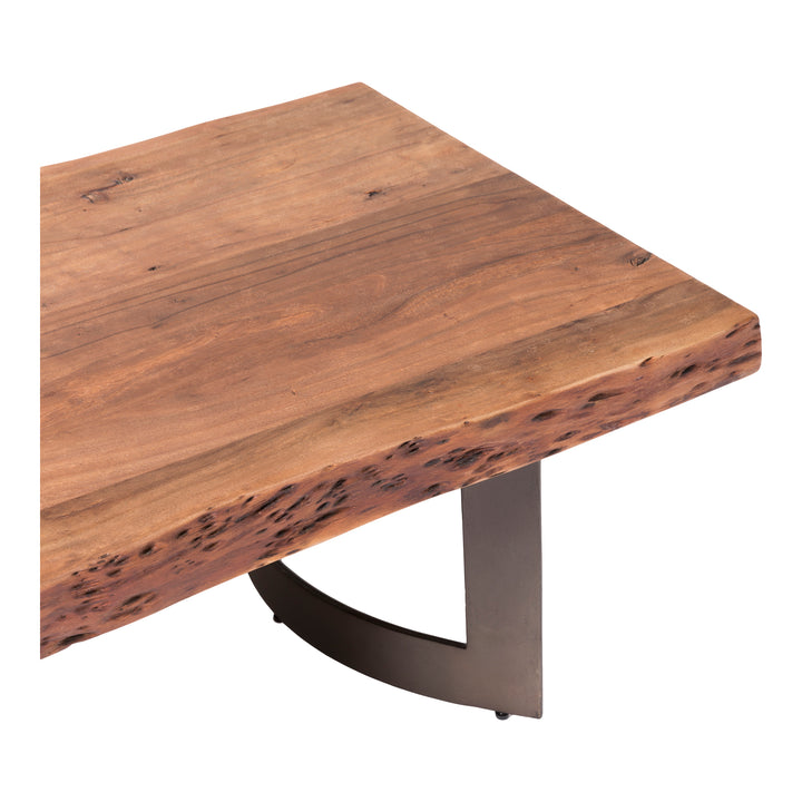 Artisanal Solid Acacia Live Edge Coffee Table