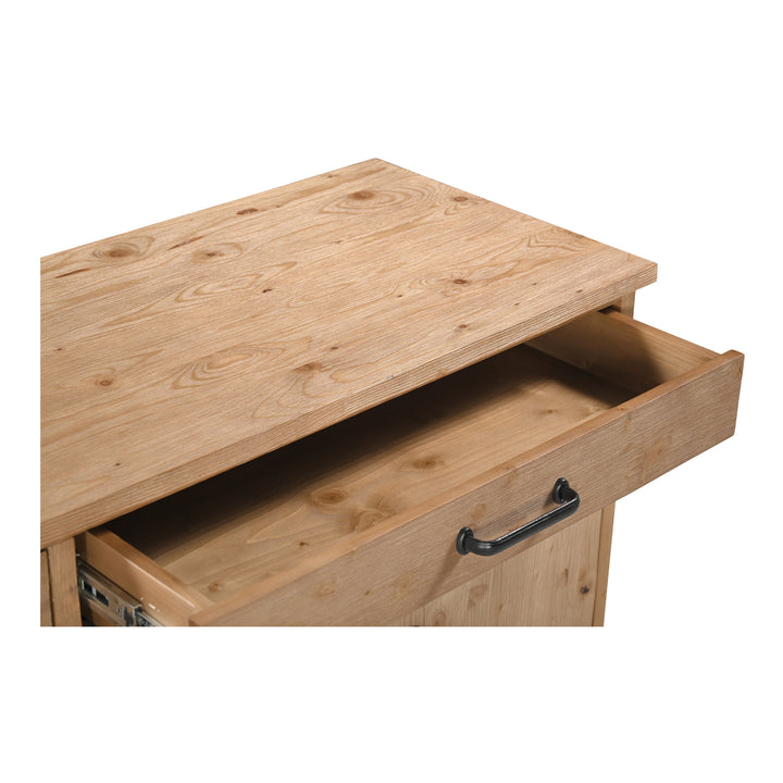Timeless Irish Oak Two-Drawer Console