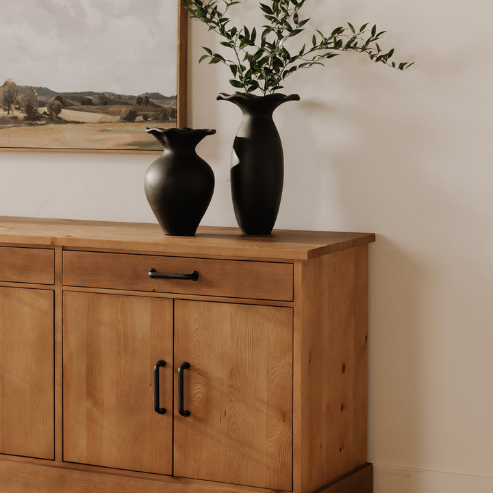 Timeless Irish Oak Two-Drawer Console